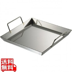 ステン角なべ21cm厚1.5mm 写真1