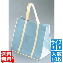 ファインビュー 不織布バッグ(10枚入)中 アッシュグレー 写真1