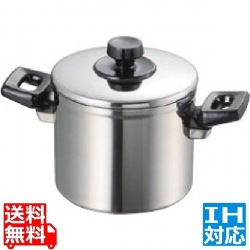 19-0 コルチナ ソースポット 20cm 業務用 ※ IH対応 IH (100V/200V)とガス火対応 写真1