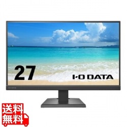 ワイド液晶ディスプレイ 27型/1920×1080/HDMI、DisplayPort、USB Type-C/ブラック/スピーカー：あり/給電も可能なUSB Type-C(R)搭載/「5年保証」 写真1