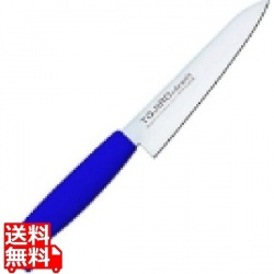 トウジロウ カラー庖丁 ペテイーナイフ 12cm F-180BL 青 写真1