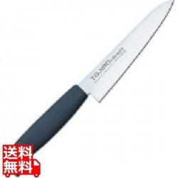 トウジロウ カラー庖丁 ペテイーナイフ 12cm F-250BK 黒 写真1