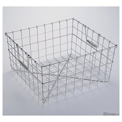 MT18-8食器篭B-2 39×36×20cmテーパー付 写真1