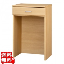 ゴミ箱上ラック レンジ台 白井産業 幅59cm 高さ91cm ナチュラルブラウン キッチン 家電 収納 シンプル キッチン収納 ベアルモ BRM-9060HNA 写真1