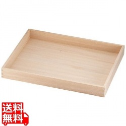 白木 餃子バット 大 身のみ 業務用 ※蓋は含まれません※ 写真1