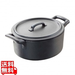 レヴォル ベルキュイジーヌ オーバルココット蓋付 ブラック 642111 写真1