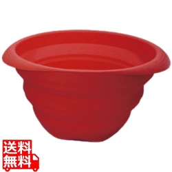 シリコン折りたたみボール レッド 写真1