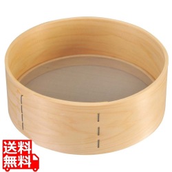 木枠 ステン張 粉フルイ 細目 (40メッシュ) 7寸 写真1