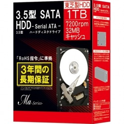SATA HDD Ma Series 3.5インチ 1TB DT01ACA100BOX 写真1