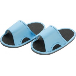 No.820 オーバーシューズスリッパブルー 写真1