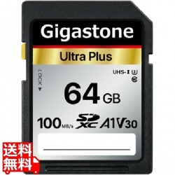 SDXCカード 64GB Class10 UHS-I U1 A1 V30スペック 最大読み取り速度100MB/s 4K & Full HDカメラ パソコン 写真 動画データ保存 写真1