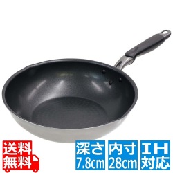 霞 IHいため鍋 28cm PJ-528 写真1