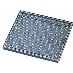 18-8海鮮耐熱アミ 角型セット大 写真1