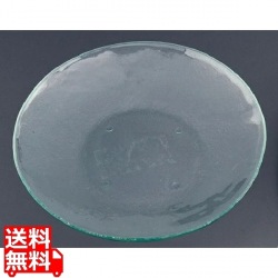 タイガーグラス ラウンドディーププラター022-033-02 クリア 写真1