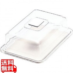 クリア ラブリーハット 角ケーキ 特大 ホワイト 写真1