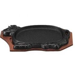 トキワ ステーキ皿 312 アニマル 業務用 | ステーキ お肉 牛 鉄板 写真1