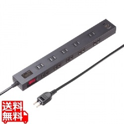 雷タップ 10個口＋USB-A+Type-C(PD20W) 写真1