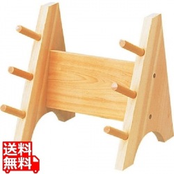 木製3段庖丁掛 業務用 写真1