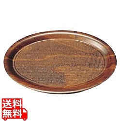 ノンスリップウッドトレイ 小判 PH557016 写真1