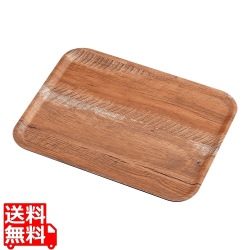 角型マデラ・ラミネートトレーMA3646 ブラウンオーク 写真1