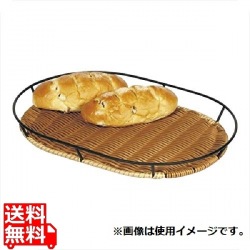 黒枠付プラタンすのこ 楕円 PP-2840-RC 写真1