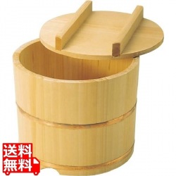 さわら製 飯枢(上物)のせ蓋型 18cm 写真1