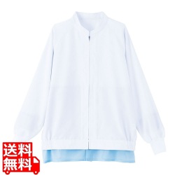 男女兼用長袖ジャンパー SZ411-W L (ホワイト) 写真1