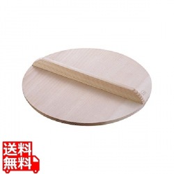 明)木製厚手木蓋48cm 写真1