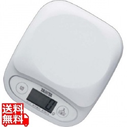 クッキングスケール 3kg KD-312 ( ホワイトデジタル式 ) 写真1