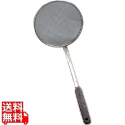 18-8 ローズ柄 そば揚(8メッシュ)10インチ 写真1