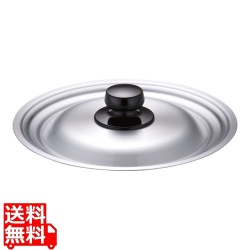 アルミ 雪平鍋用兼用蓋 大(18?21cm用) 写真1