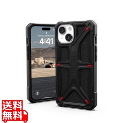 iPhone 15 2023対応耐衝撃ケース MONARCH ケブラーブラック【日本正規代理店品】 写真1