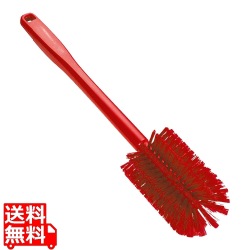 トラスト パイプ清掃コーンブラシ ハード 1343603 レッド 写真1