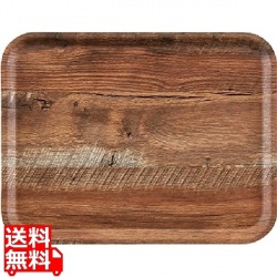 角型マデラ・ラミネートトレーMA2435 ブラウンオーク 写真1