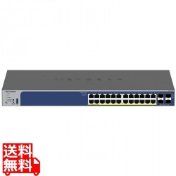GS728TXPv3 ギガ24ポート SFP+x4 アップリンク PoE+対応スマートクラウドスイッチ 写真1