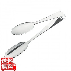 18-8IKD抗菌ロール式厚口万能トング小 写真1