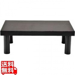 木製 システム ディスプレイスタンド ハイタイプ ダークブラウン 写真1