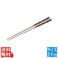 砲金鋳物 長寿 火箸 27cm 写真1