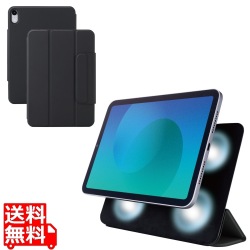 iPad mini(A17 Pro) フラップケース 超薄型 マグネット着脱 スリープ対応 写真1