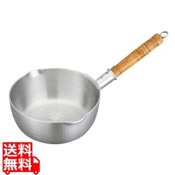 ナカオ アルミ打出 ヤットコ雪平鍋 21cm 業務用 写真1