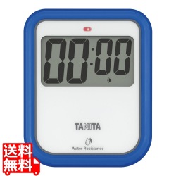 タニタ 非接触タイマー 洗えるタイプ TD-424 BL ブルー 写真1