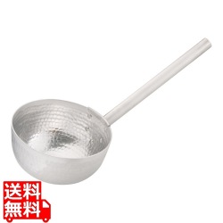 アルミ製打出しひしゃく ’直径21cm×柄長30cm 写真1