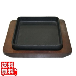 スクエアステーキ皿 11320 写真1
