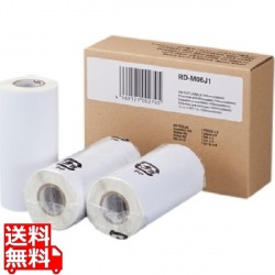 RDロール プレカット紙ラベル ラベルサイズ102mm×50mm 207枚/ロール 3ロール入 写真1