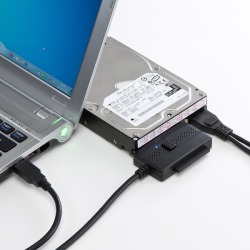 IDE/SATA-USB3.0変換ケーブル 写真1