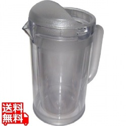 BK ポリカーボネイト ノンウェットピッチャー(Bタイプ)1.7L クリア 写真1