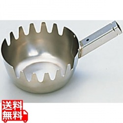 抗菌角柄用18-8麺ひしゃく18cm 写真1