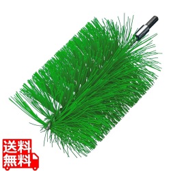 ステンレス カラーチューブブラシ ミディアム 直径80 グリーン 写真1