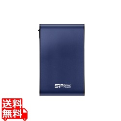 シリコンパワー 2TB Armor A80 USB3.0/2.0対応ポータブルHDD ブルー | ポータブル 持ち運び ハードディスク HDD 写真1
