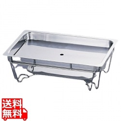 ヴァンセンヌ チェーフィングスタンド セット(目皿付)1/1サイズ 写真1